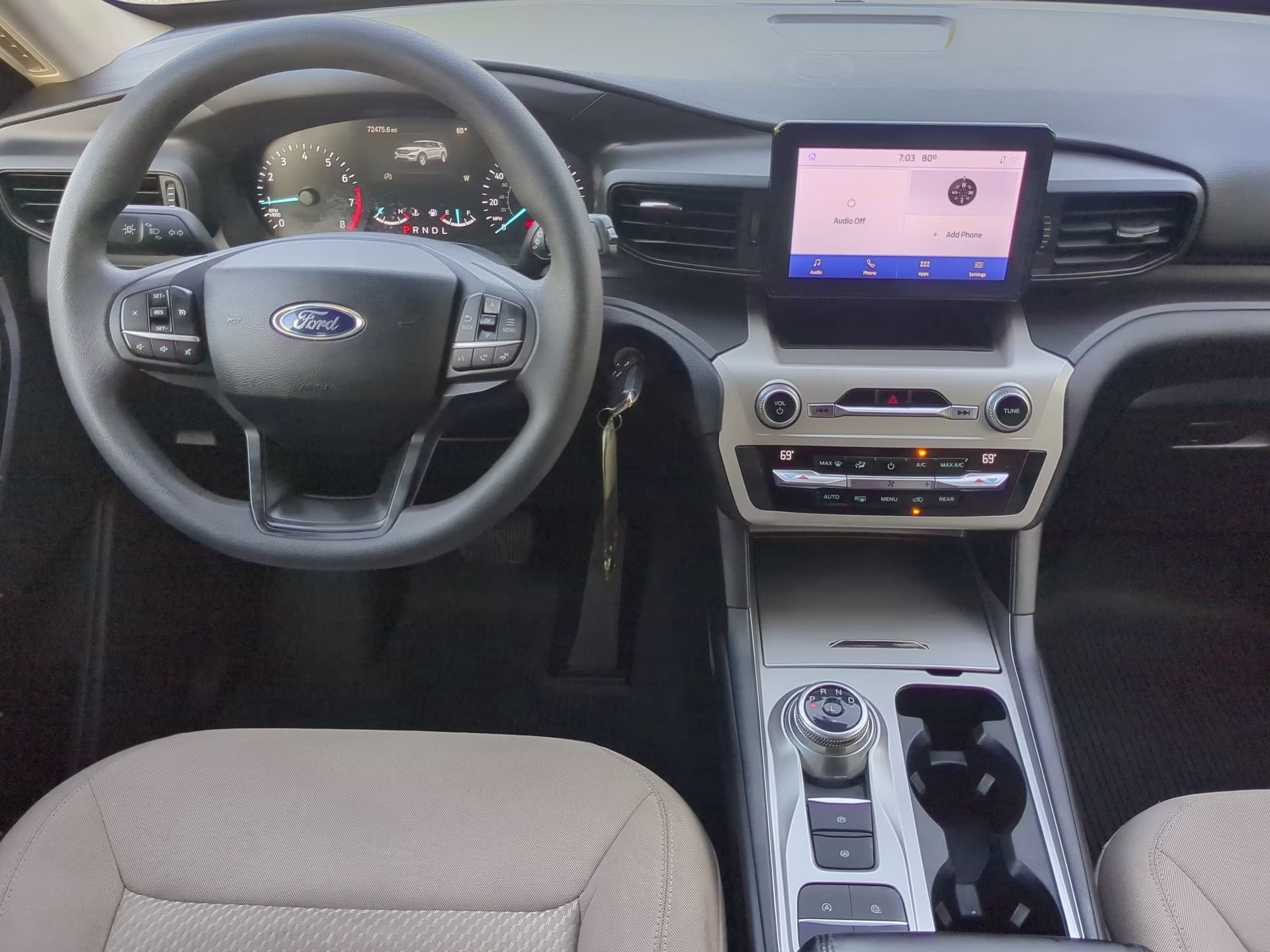 2021 Oxford White Ford Explorer RWD SUV