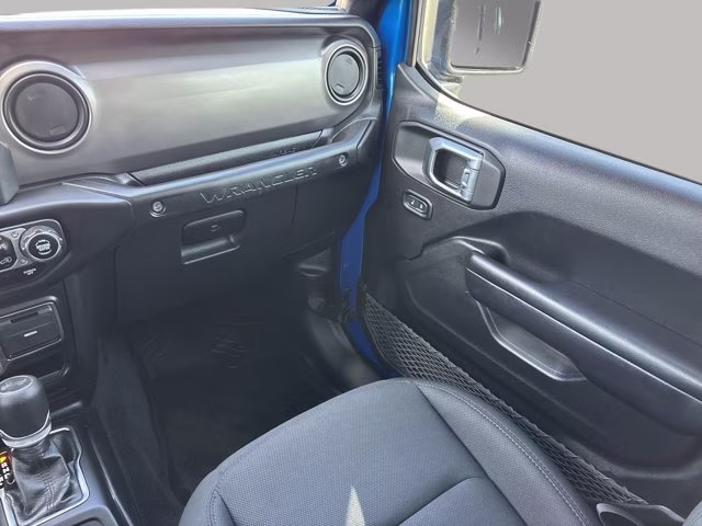 2021 Hydro Blue Pearlcoat Jeep Wrangler Unlimited Sport S 4X4 Convertible