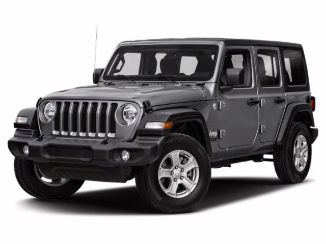 2021 Hydro Blue Pearlcoat Jeep Wrangler Unlimited Sport S 4X4 Convertible