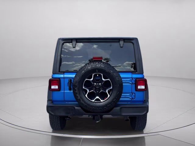 2021 Hydro Blue Pearlcoat Jeep Wrangler Unlimited Sport S 4X4 Convertible