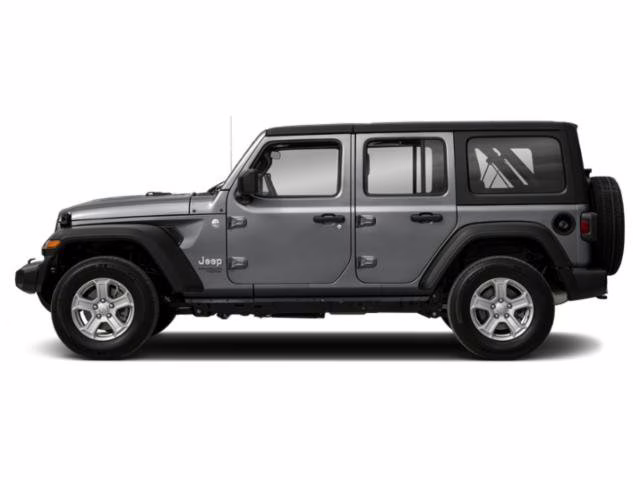 2021 Hydro Blue Pearlcoat Jeep Wrangler Unlimited Sport S 4X4 Convertible