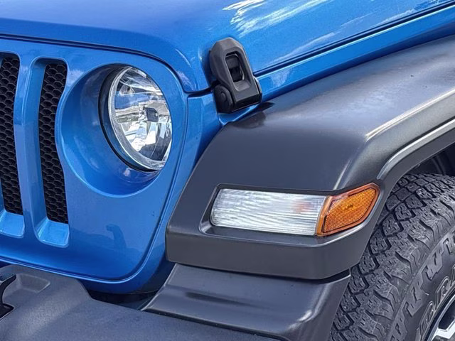 2021 Hydro Blue Pearlcoat Jeep Wrangler Unlimited Sport S 4X4 Convertible