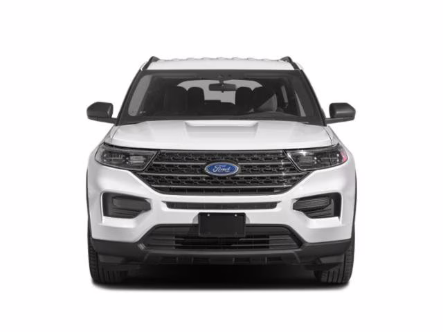 2024 Rapid Red Metallic Tinted Clearcoat Ford Explorer XLT RWD SUV