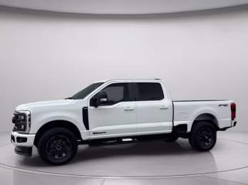2024 White Metallic Ford Super Duty F-350 SRW Lariat 4X4 Truck