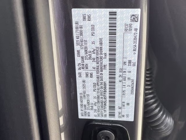 2026 Carbonized Gray Metallic Ford F-150 Lariat 4X4 Truck