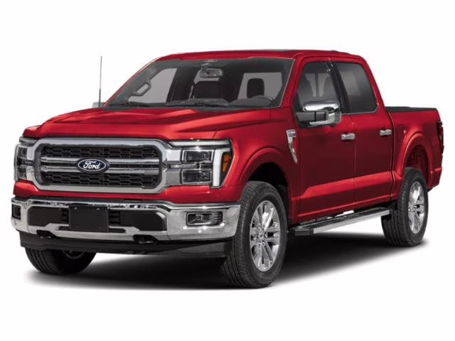 2026 Ruby Red Metallic Tinted Clearcoat Ford F-150 LARIAT 4X4 Truck