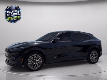 2025 Shadow Black Ford Mustang Mach-E Premium AWD SUV