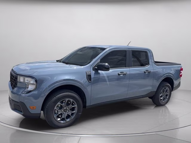 2026 Azure Gray Metallic Tri-Coat Ford Maverick XLT FWD Truck