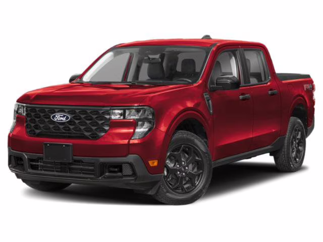 2026 Ruby Red Metallic Tinted Clearcoat Ford Maverick XLT FWD Truck