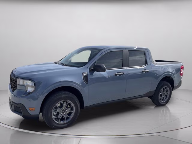 2026 Azure Gray Metallic Tri-Coat Ford Maverick XLT FWD Truck