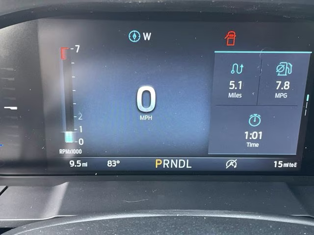 2026 Azure Gray Metallic Tri-Coat Ford Maverick XLT FWD Truck