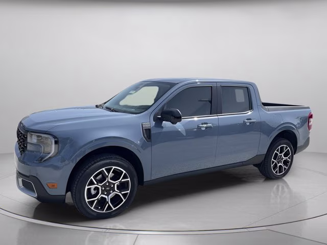 2026 Azure Gray Metallic Tri-Coat Ford Maverick Lariat AWD Truck
