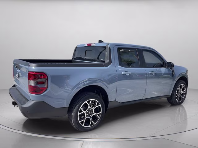 2026 Azure Gray Metallic Tri-Coat Ford Maverick Lariat AWD Truck