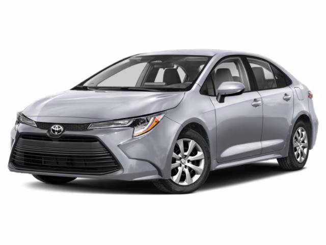 2024 Classic Silver Metallic Toyota Corolla LE FWD Sedan