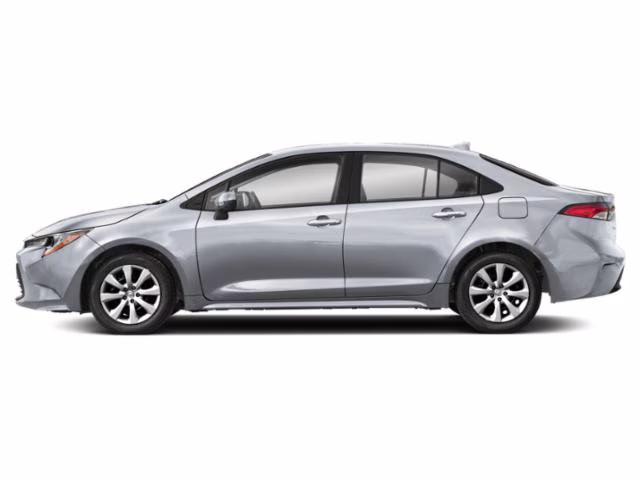 2024 Classic Silver Metallic Toyota Corolla LE FWD Sedan