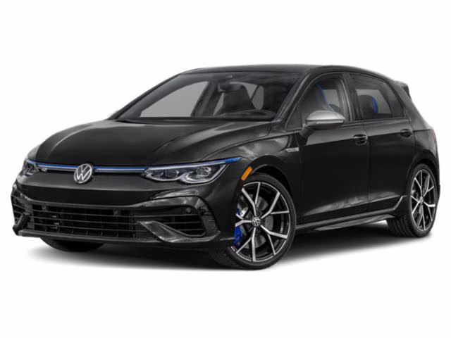 2024 Pure White Volkswagen Golf R 2.0T AWD Hatchback