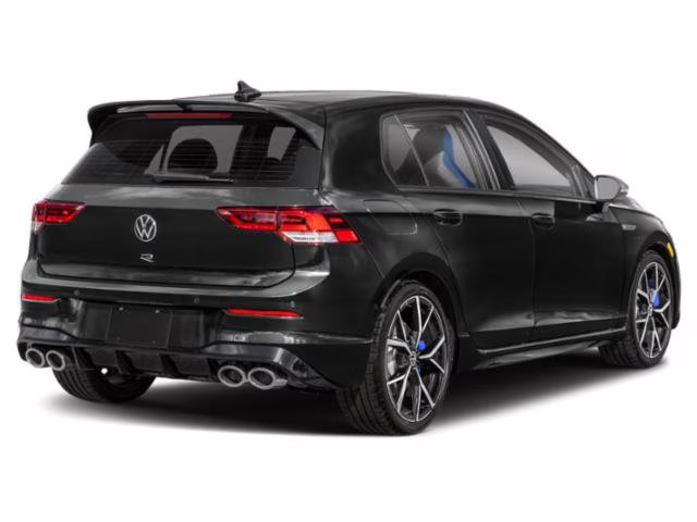 2024 Pure White Volkswagen Golf R 2.0T AWD Hatchback