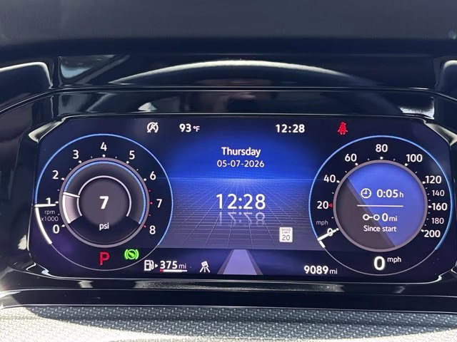 2024 Pure White Volkswagen Golf R 2.0T AWD Hatchback
