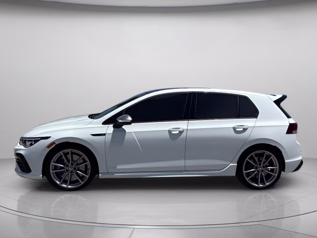 2024 Pure White Volkswagen Golf R 2.0T AWD Hatchback