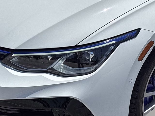 2024 Pure White Volkswagen Golf R 2.0T AWD Hatchback
