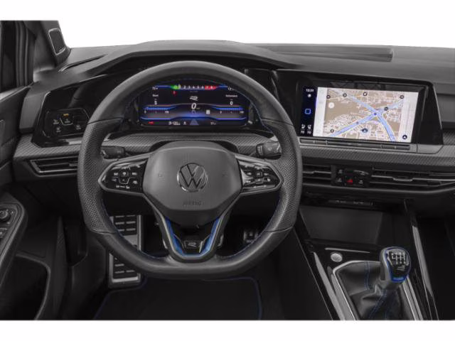2024 Pure White Volkswagen Golf R 2.0T AWD Hatchback