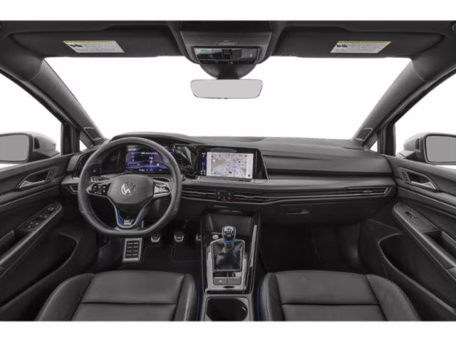 2024 Pure White Volkswagen Golf R 2.0T AWD Hatchback