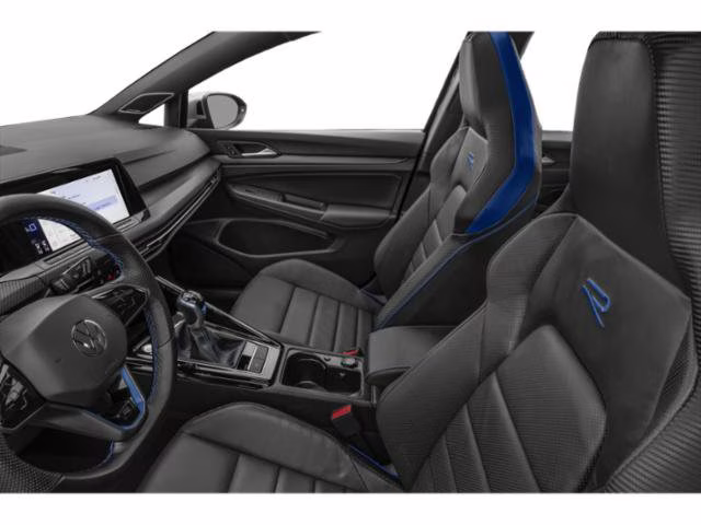 2024 Pure White Volkswagen Golf R 2.0T AWD Hatchback