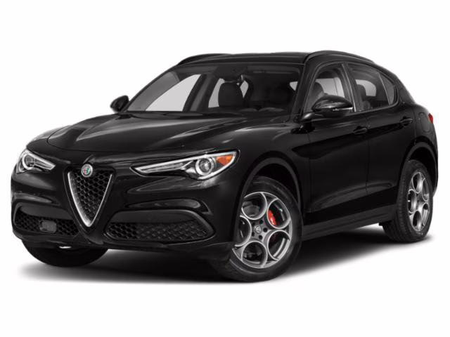 2021 Vulcano Black Metallic Alfa Romeo Stelvio Sprint RWD SUV