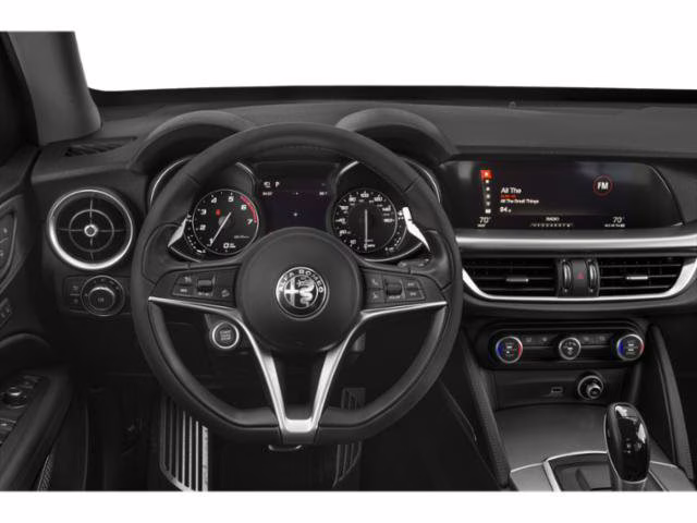 2021 Vulcano Black Metallic Alfa Romeo Stelvio Sprint RWD SUV