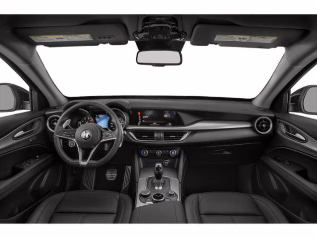 2021 Vulcano Black Metallic Alfa Romeo Stelvio Sprint RWD SUV