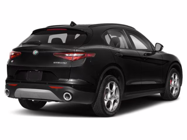 2021 Vulcano Black Metallic Alfa Romeo Stelvio Sprint RWD SUV