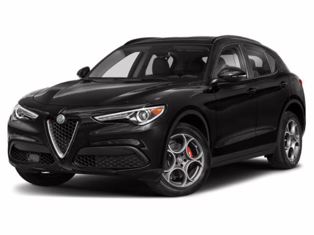 2021 Vulcano Black Metallic Alfa Romeo Stelvio Sprint RWD SUV