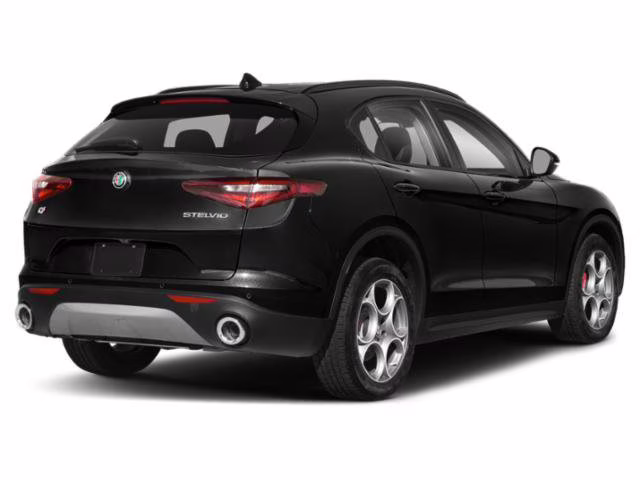2021 Vulcano Black Metallic Alfa Romeo Stelvio Sprint RWD SUV