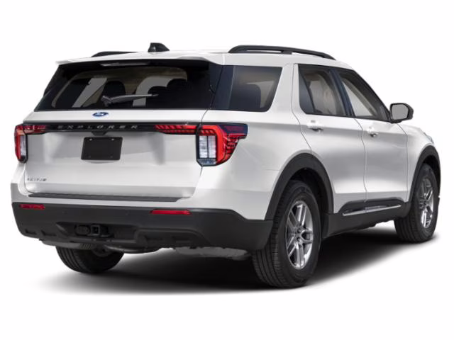 2026 SPACE WHITE METALLIC Ford EXPLORER ACTIVE 4X4 Crossover