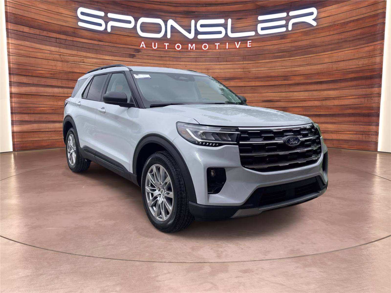 2026 Space White Ford Explorer Active 4X4 SUV
