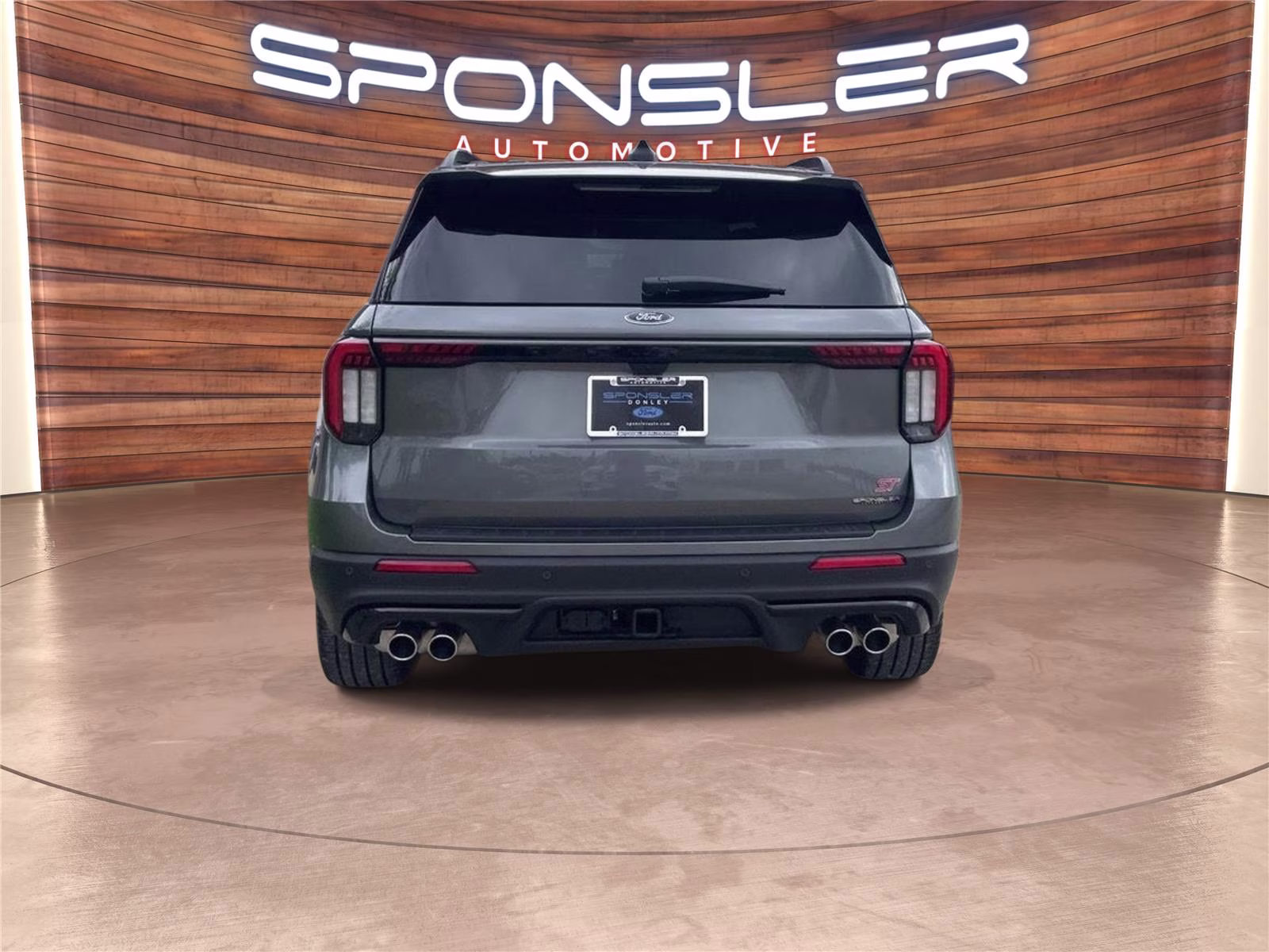 2026 Carbonized Gray Ford Explorer ST 4X4 SUV
