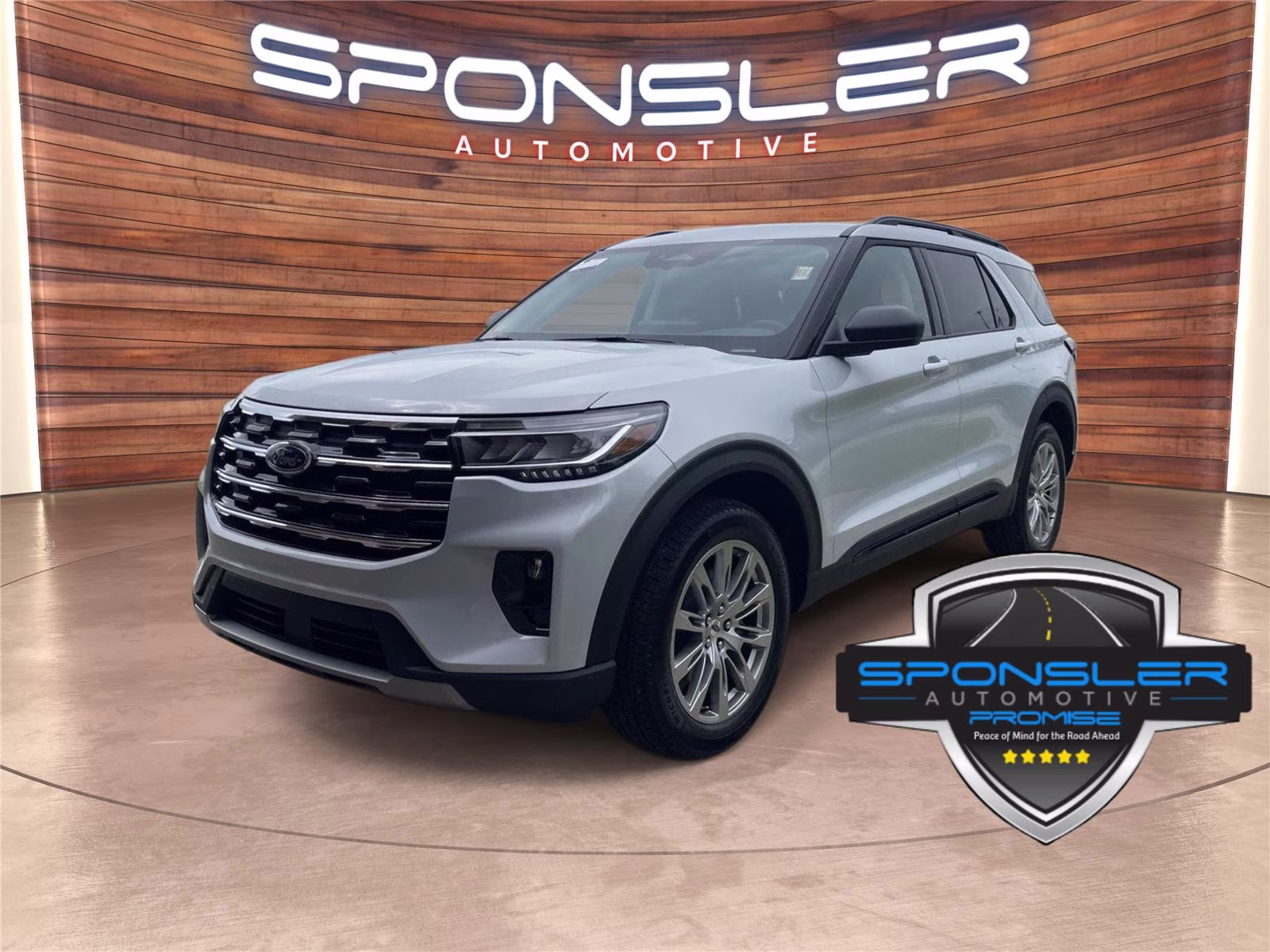 2026 Space White Ford Explorer Active 4X4 SUV