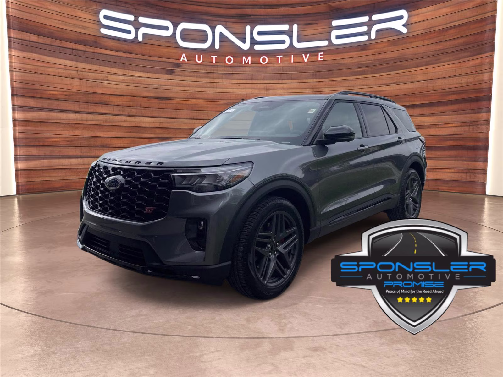 2026 Carbonized Gray Ford Explorer ST 4X4 SUV