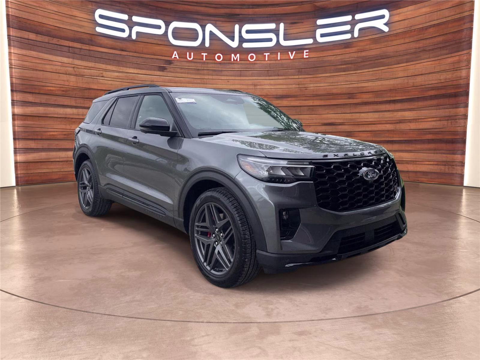 2026 Carbonized Gray Ford Explorer ST 4X4 SUV