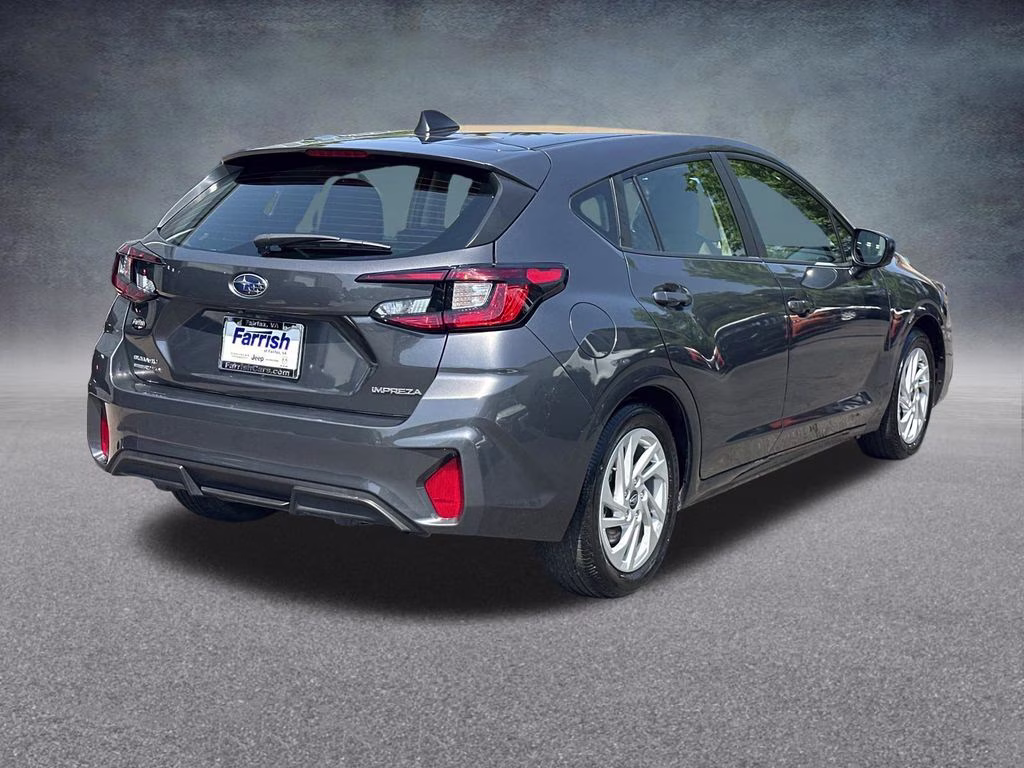 2024 Magnetite Gray Metallic Subaru Impreza Base AWD Hatchback
