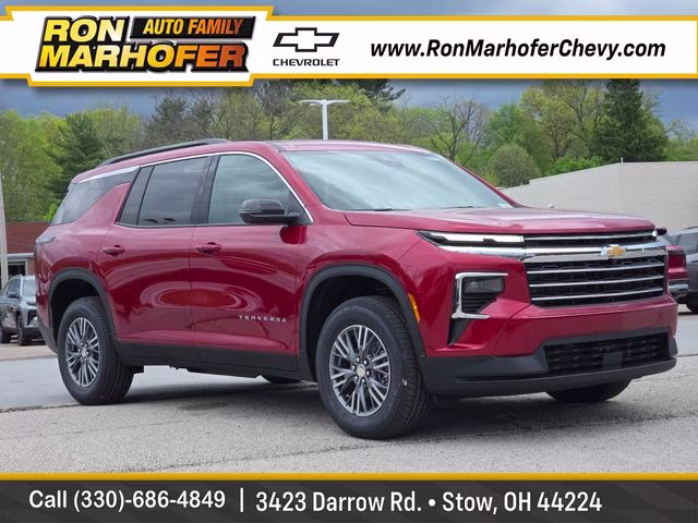 2026 Radiant Red Tintcoat Chevrolet Traverse LT FWD SUV