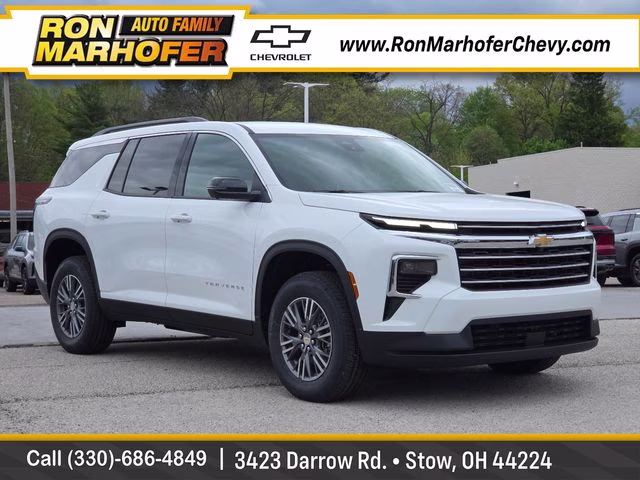 2026 Summit White Chevrolet Traverse LT FWD SUV