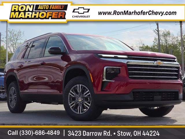 2026 Radiant Red Tintcoat Chevrolet Traverse LT AWD SUV