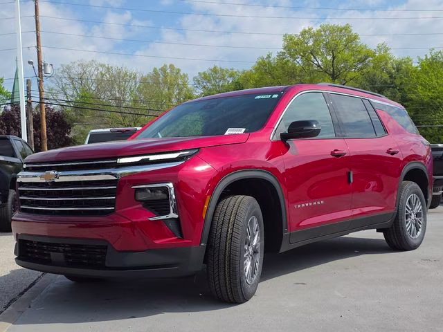 2026 Radiant Red Tintcoat Chevrolet Traverse LT AWD SUV