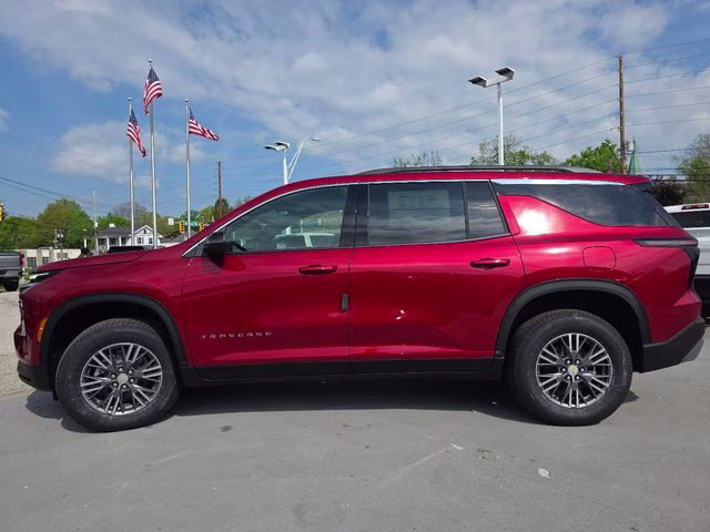 2026 Radiant Red Tintcoat Chevrolet Traverse LT AWD SUV