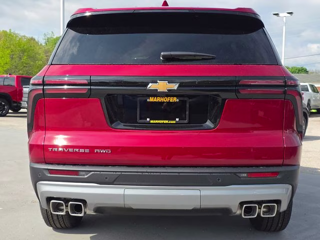 2026 Radiant Red Tintcoat Chevrolet Traverse LT AWD SUV