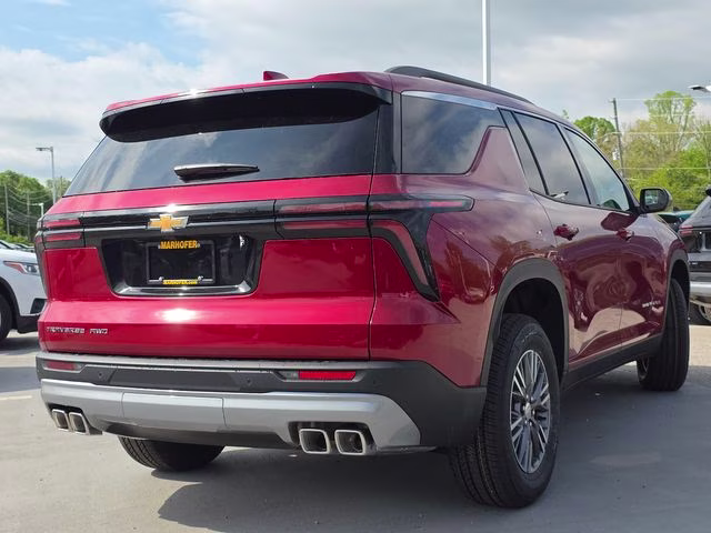 2026 Radiant Red Tintcoat Chevrolet Traverse LT AWD SUV