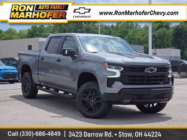 2026 Sterling Gray Metallic Chevrolet Silverado 1500 LT Trail Boss 4X4 Truck