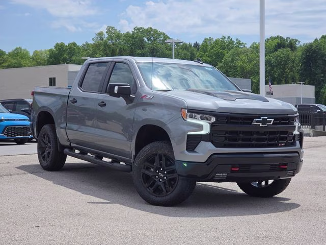 2026 Sterling Gray Metallic Chevrolet Silverado 1500 LT Trail Boss 4X4 Truck