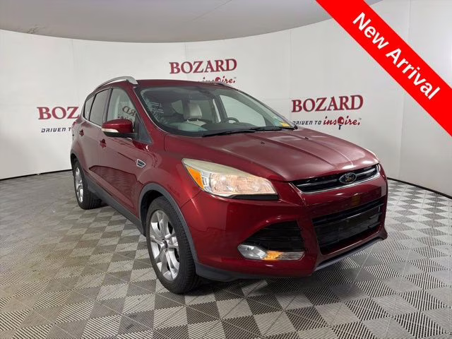 2015 Ruby Red Metallic Ford Escape Titanium FWD SUV